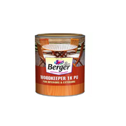 Berger WoodKeeper 1K PU 20 L Clear Wood Coating, 074