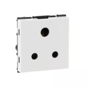 Havells Crabtree Murano Super 6A 3Pin Shuttered Socket